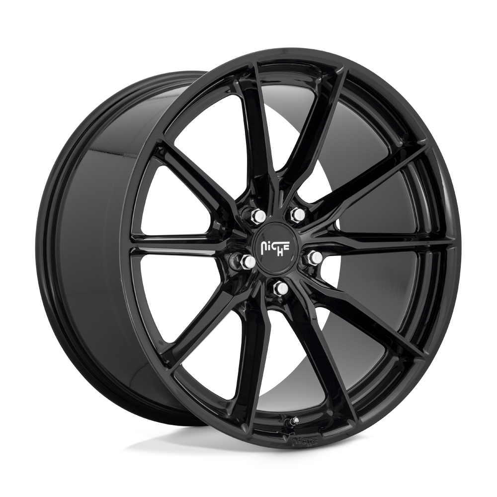 Niche 1PC NC240 RAINIER GLOSS BLACK - 5X112
