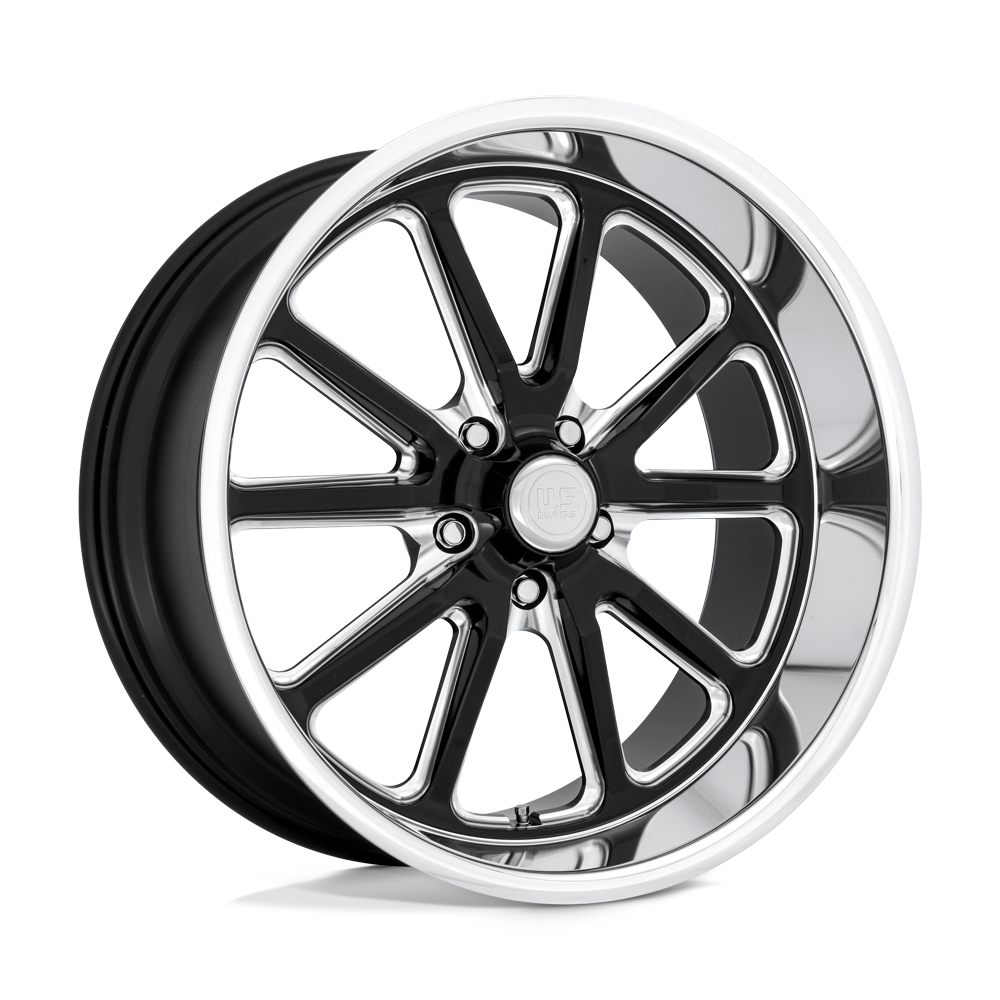 US Mag 1PC UC117 RAMBLER GLOSS BLACK MILLED - 5X5.0