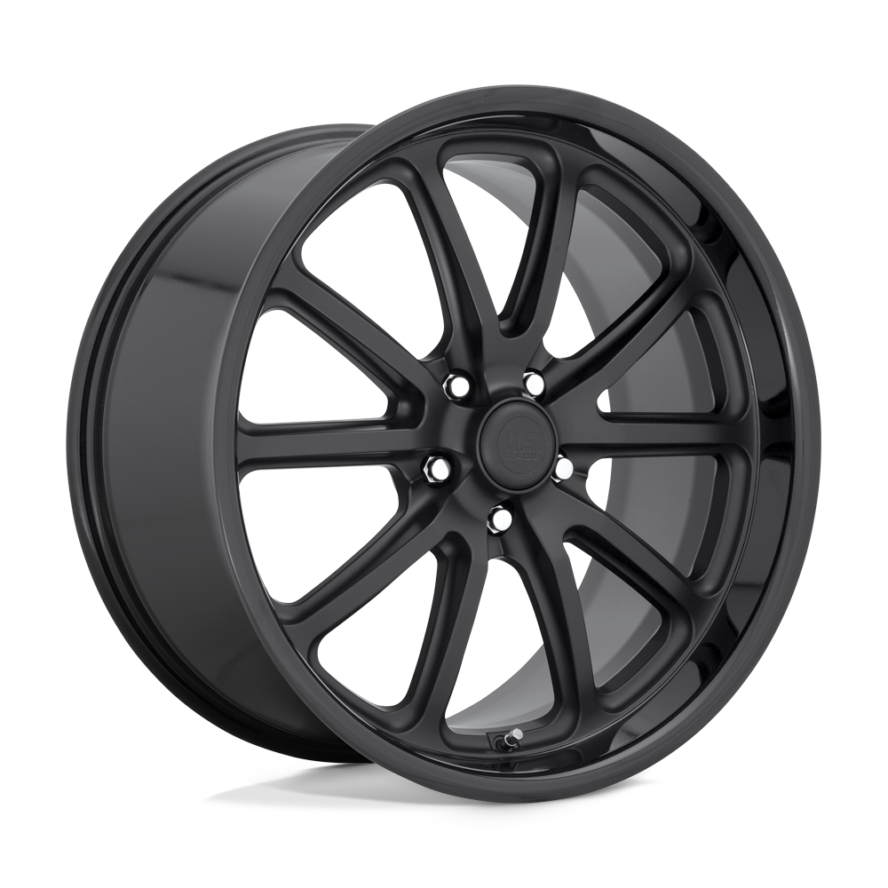 US Mag 1PC UC123 RAMBLER GLOSS BLACK MATTE BLACK - 5X115