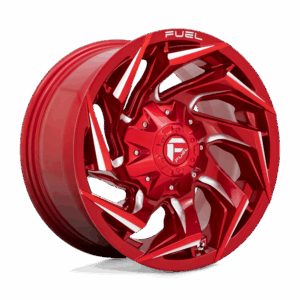 Fuel 1PC FC754 REACTION CANDY RED MILLED - 6X135/5.5