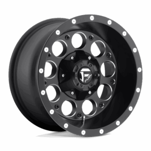Fuel 1PC FC525 REVOLVER MATTE BLACK MILLED - 6X5.5