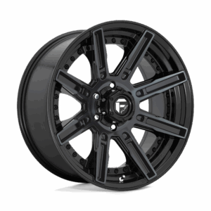 Fuel 1PC FC708 ROGUE GLOSS MACHINED DOUBLE DARK TINT - 5X150