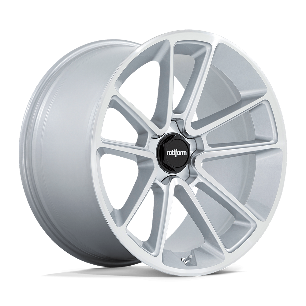 Rotiform RC192 BTL GLOSS SILVER WITH MACHINED FACE - 5X130