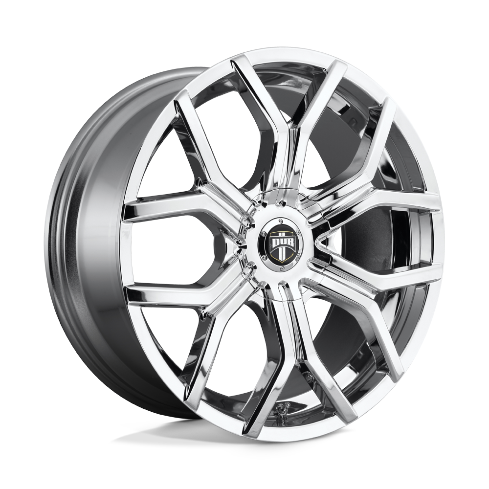 DUB 1PC DC207 ROYALTY CHROME PLATED - 6X135/5.5