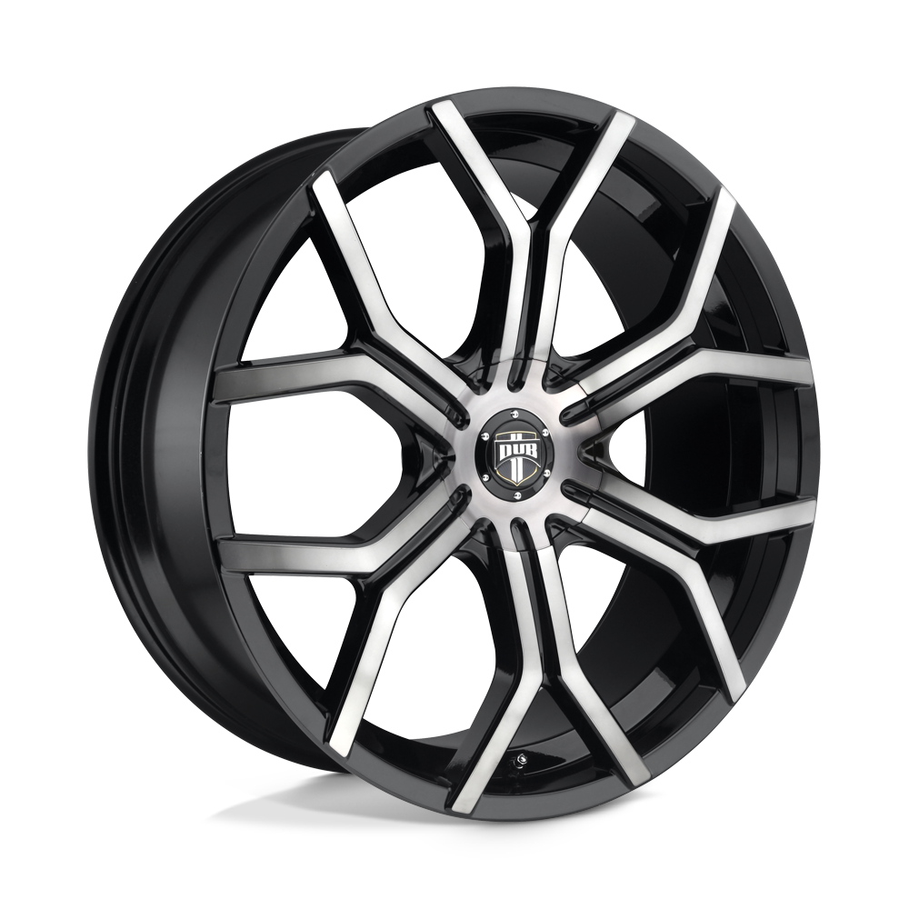 DUB 1PC DC209 ROYALTY GLOSS MACHINED DOUBLE DARK TINT - BLANK