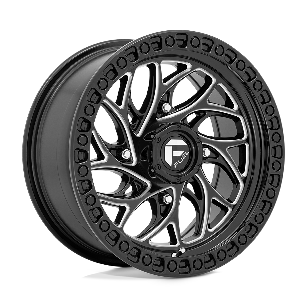 Fuel UTV FV741 RUNNER UTV GLOSS BLACK MILLED - 4X156