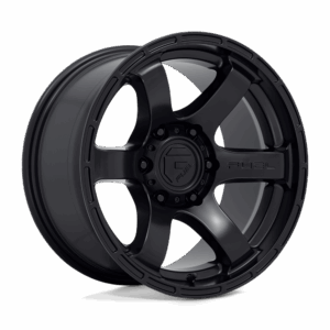 Fuel 1PC FC766 RUSH SATIN BLACK - 6X5.5