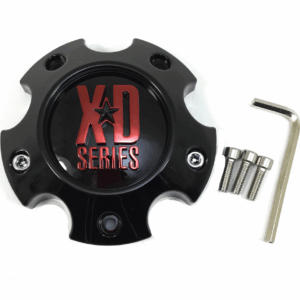 XDS CAP SMALL 5 LUG SG-BLK W RED TINT CC