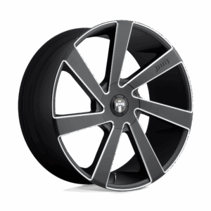 DUB 1PC DC133 DIRECTA MATTE BLACK MILLED - BLANK