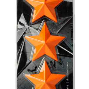 MSA STAR LOGO - ORANGE (4PK) - MSA WHEEL