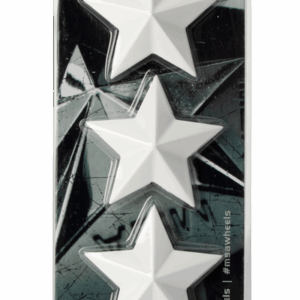 MSA STAR LOGO - WHITE (4PK) - MSA WHEELS