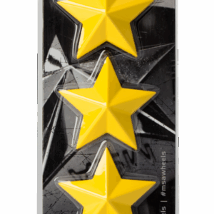 MSA STAR LOGO - YELLOW (4PK) - MSA WHEEL