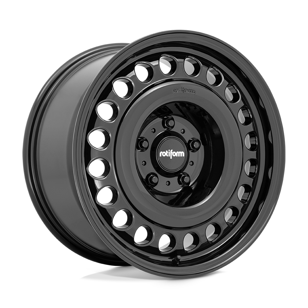 Rotiform RC191 STL GLOSS BLACK - 5X5.0