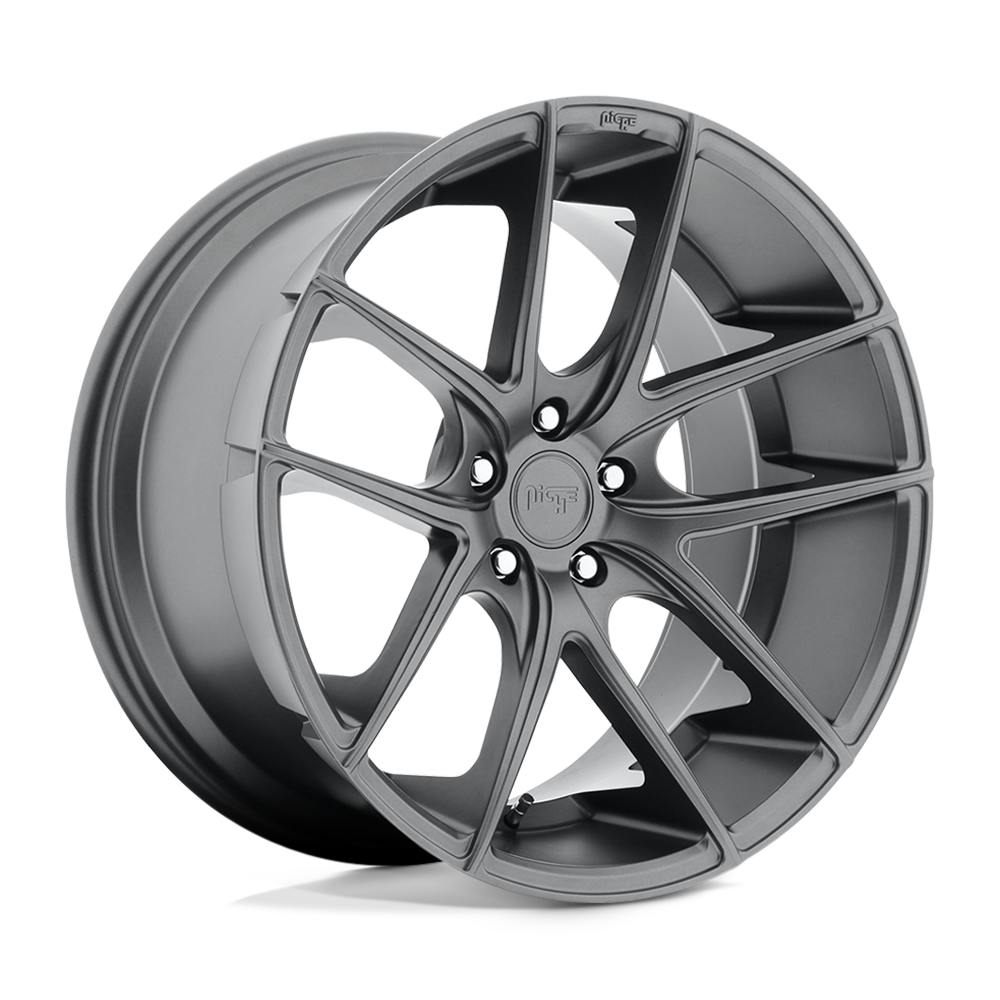 Niche 1PC NC129 TARGA MATTE GUN METAL - 5X120
