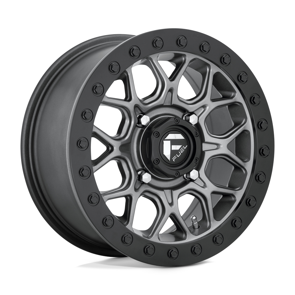 Fuel UTV FV919 TECH UTV BEADLOCK MATTE GUN METAL BLACK BEAD RING - 4X137