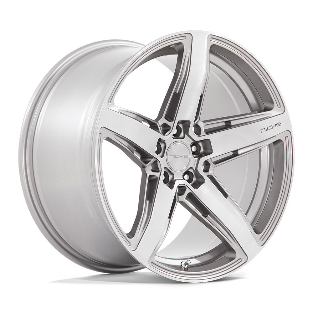 Niche 1PC NC270 TERAMO ANTHRACITE BRUSHED FACE TINT CLEAR - 5X112