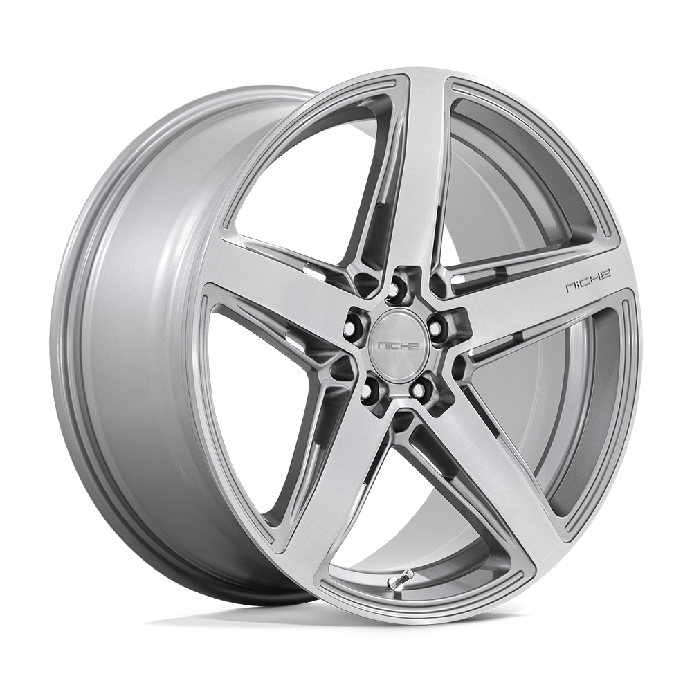 Niche 1PC NC270 TERAMO ANTHRACITE BRUSHED FACE TINT CLEAR - 5X4.5