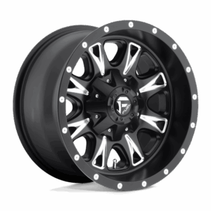 Fuel 1PC FC513 THROTTLE MATTE BLACK MILLED - 8X170