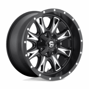 Fuel 1PC FC513 THROTTLE MATTE BLACK MILLED - 6X135/5.5
