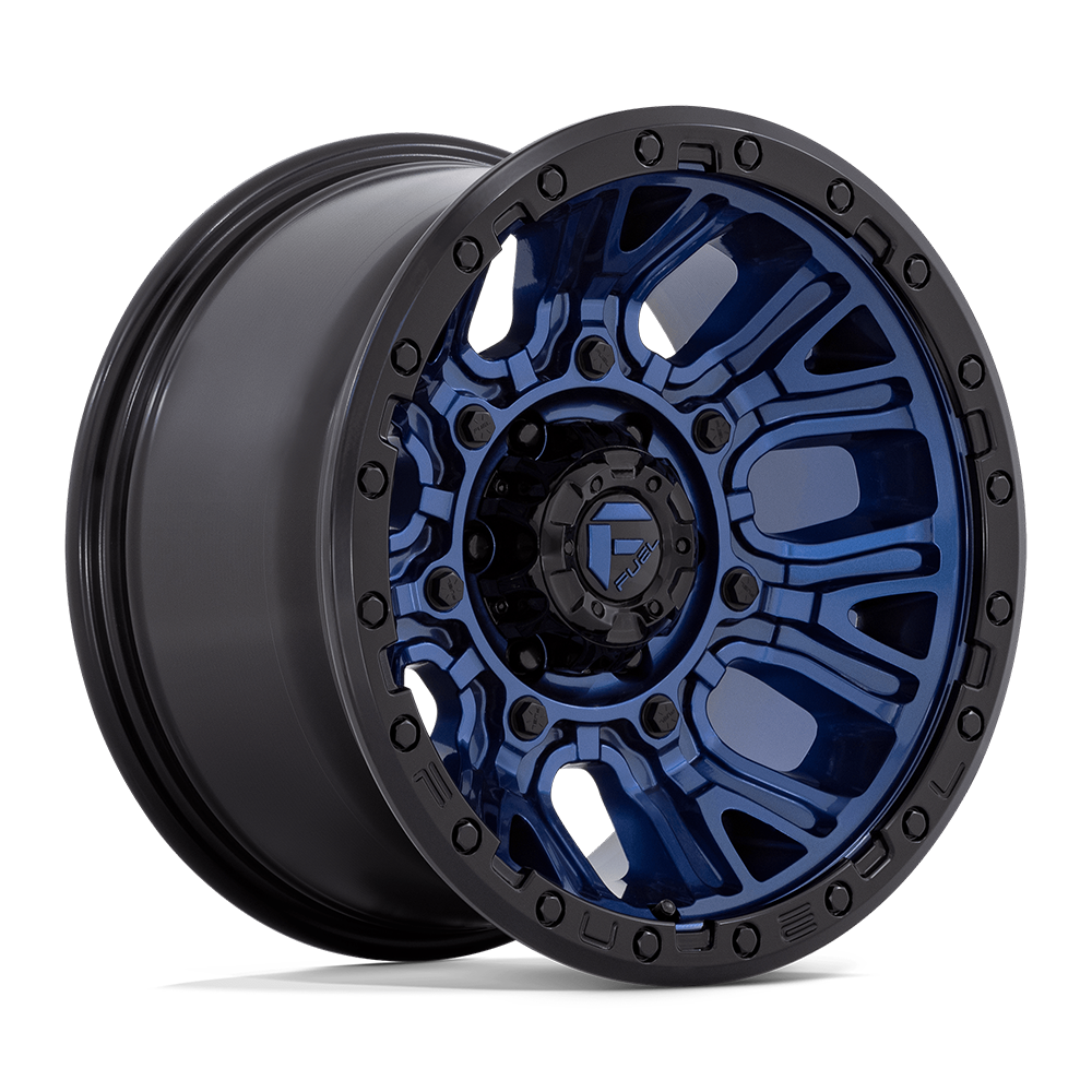 Fuel 1PC FC827 TRACTION DARK BLUE WITH BLACK RING - 5X5.0