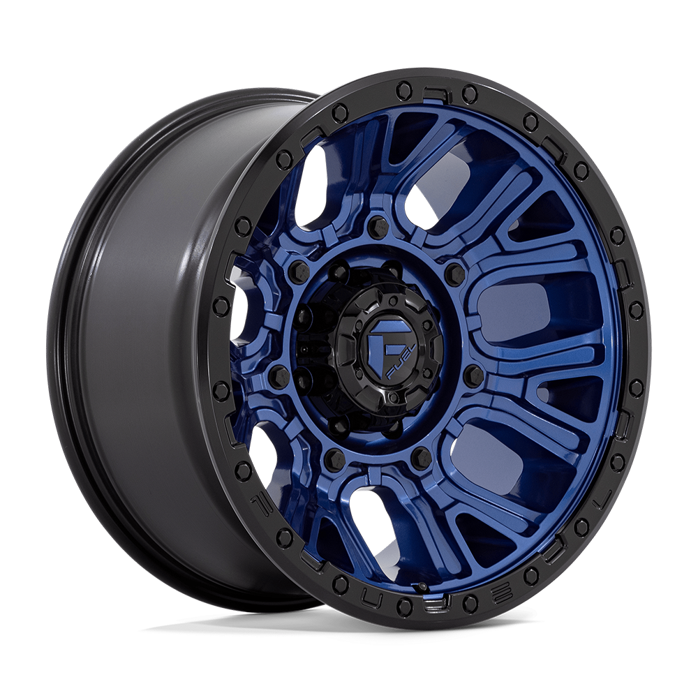 Fuel 1PC FC827 TRACTION DARK BLUE WITH BLACK RING - 8X170