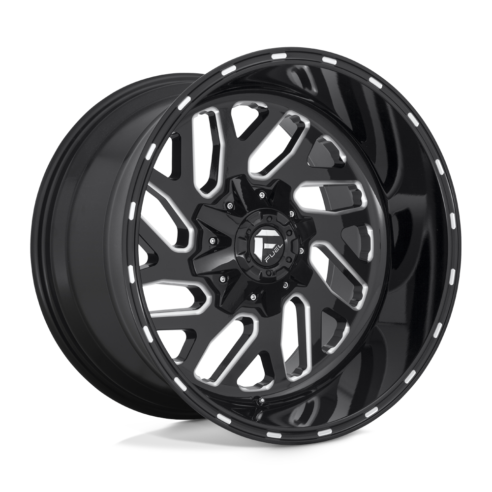 Fuel 1PC FC581 TRITON GLOSS BLACK MILLED - 6X135/5.5