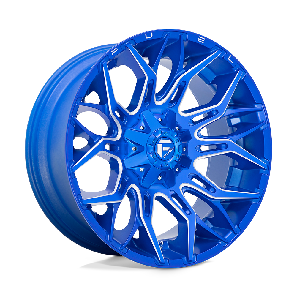 Fuel 1PC FC770 TWITCH ANODIZED BLUE MILLED - 8X180