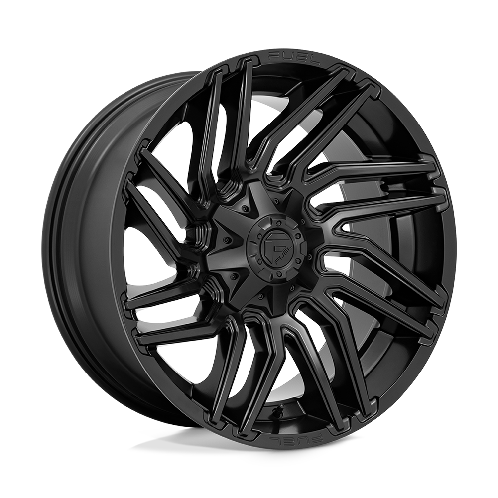 Fuel 1PC FC775 TYPHOON MATTE BLACK - 8X6.5