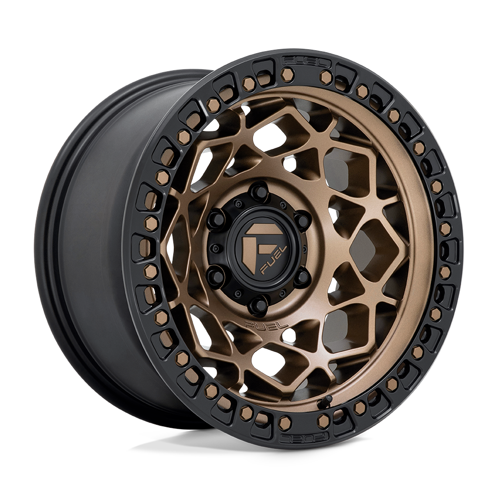 Fuel 1PC FC785 UNIT BRONZE WITH MATTE BLACK RING - 6X135