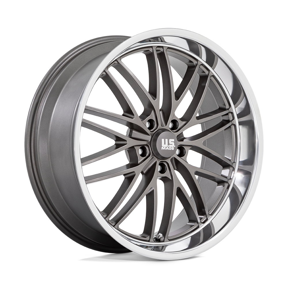 US Mag 1PC UC139 SANTA CRUZ ANTHRACITE WITH DIAMOND CUT LIP - 5X5.0