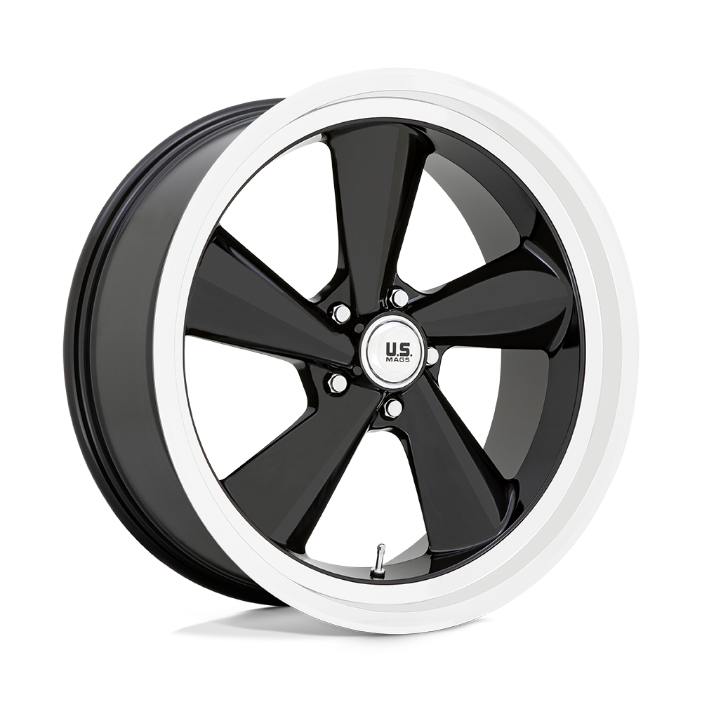 US Mag 1PC UC136 TS GLOSS BLACK WITH DIAMOND CUT LIP - 5X4.75