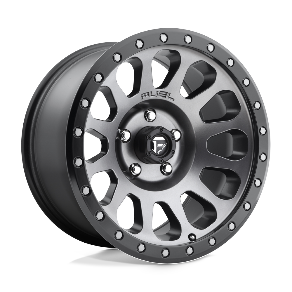 Fuel 1PC FC601 VECTOR MATTE GUN METAL BLACK BEAD RING - 5X5.0