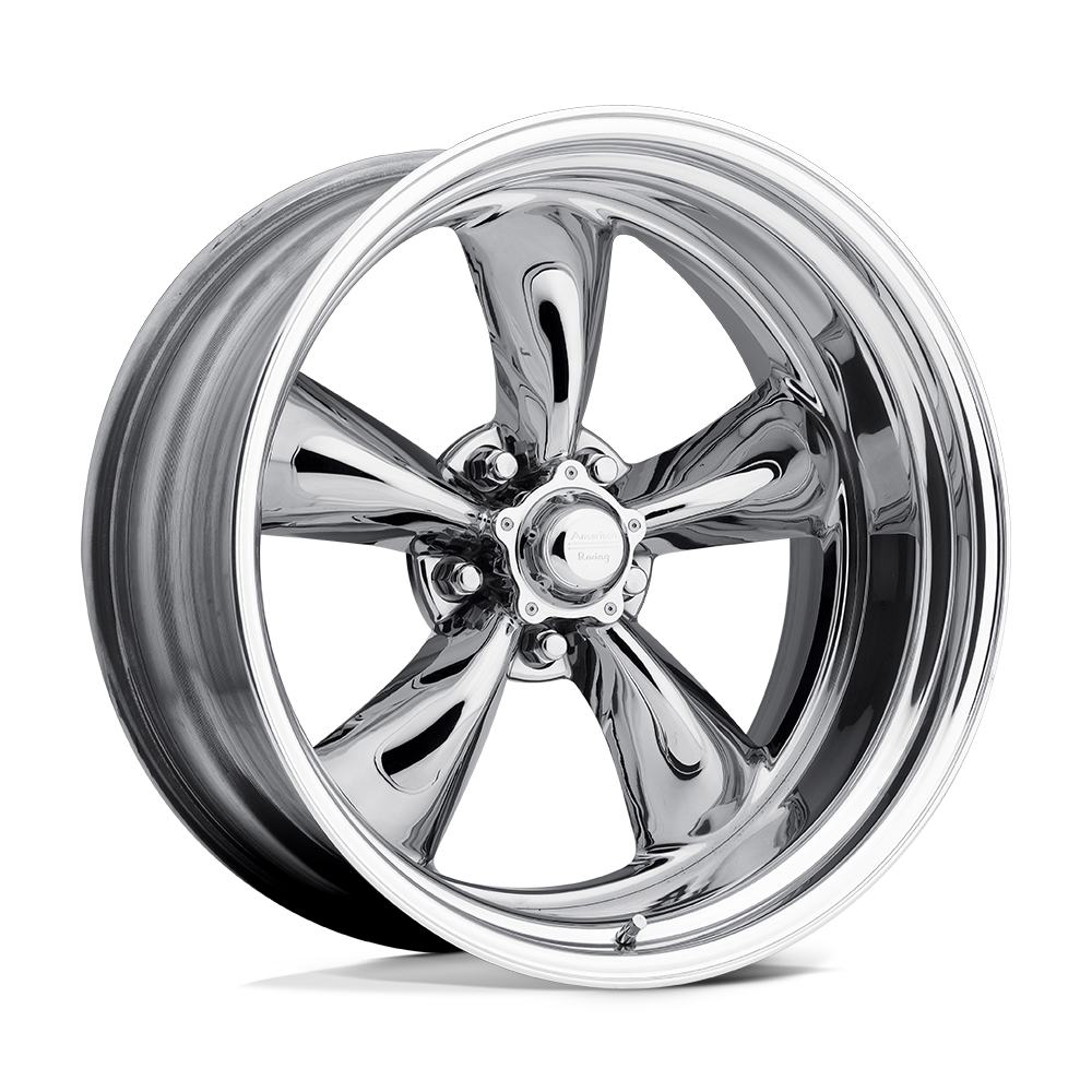 American Racing Vintage VN405 TORQ THRUST II CUSTOM TWO-PIECE CHROME POLISHED BARREL - BLANK