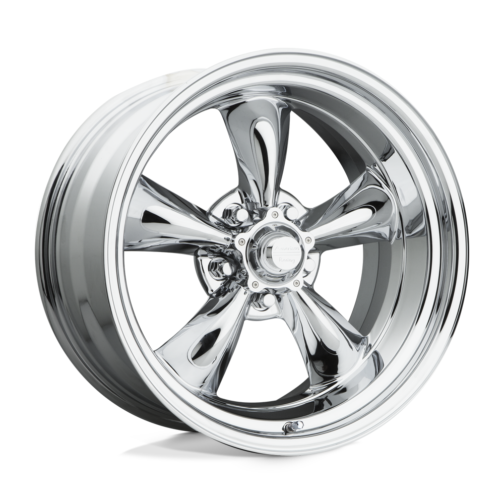 American Racing Vintage VN615 TORQ THRUST II 1 PC CHROME - 5X4.75