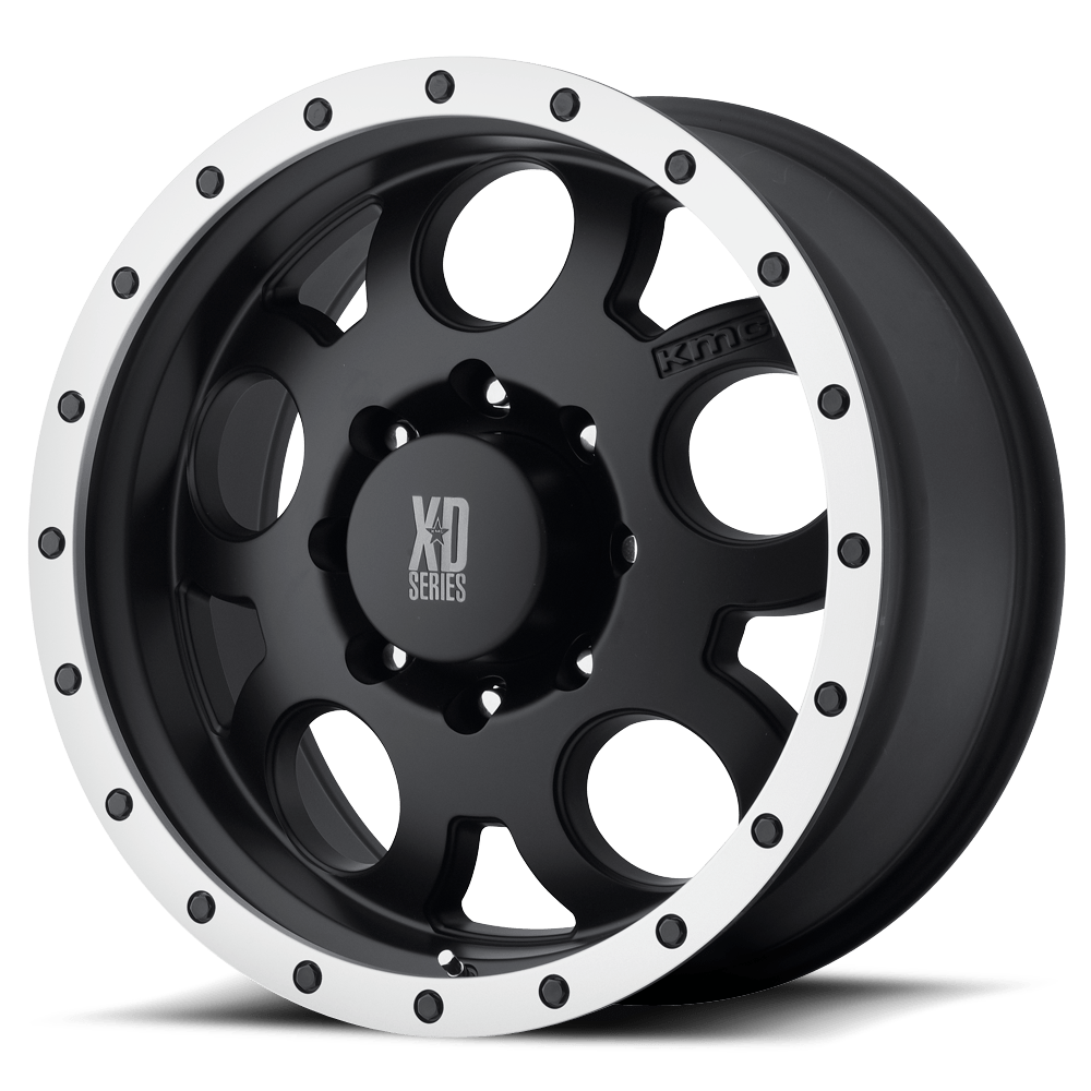 XD XD125 XD125 MATTE BLACK WITH MACHINED REINFORCING RING - 6X5.5