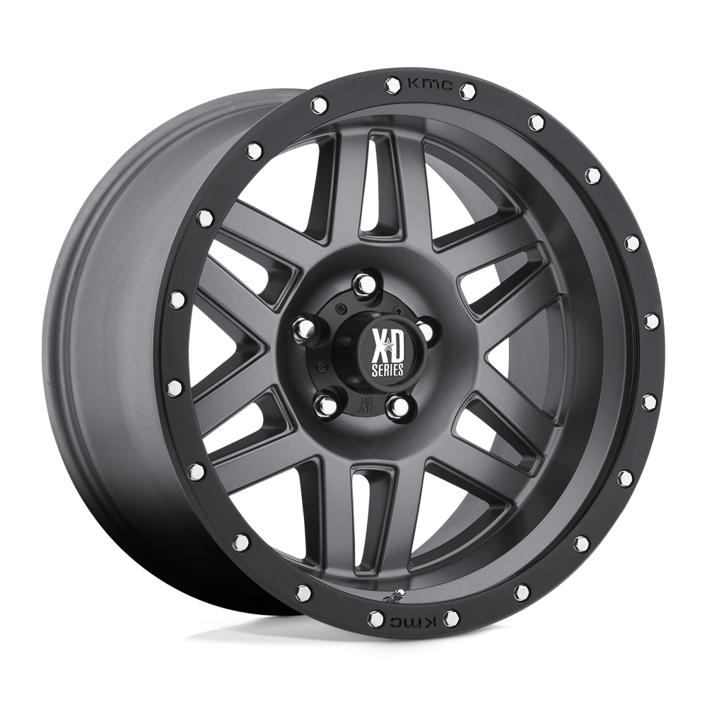 XD XD128 MACHETE MATTE GRAY BLACK RING - 5X5.0