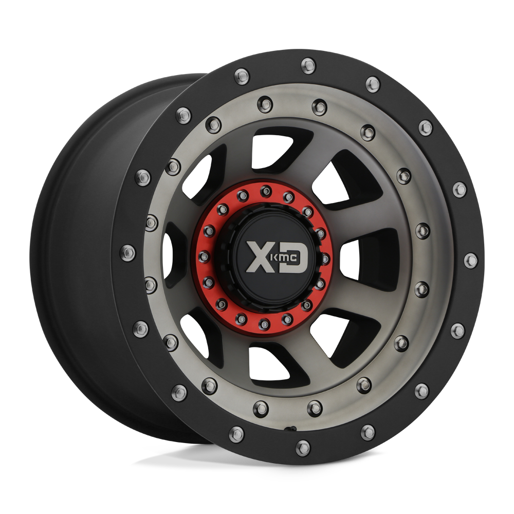 XD XD137 FMJ SATIN BLACK DARK TINT - 8X6.5