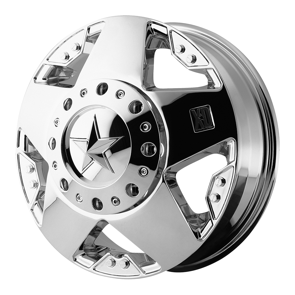 XD XD775 ROCKSTAR DUALLY CHROME - FRONT - 8X170