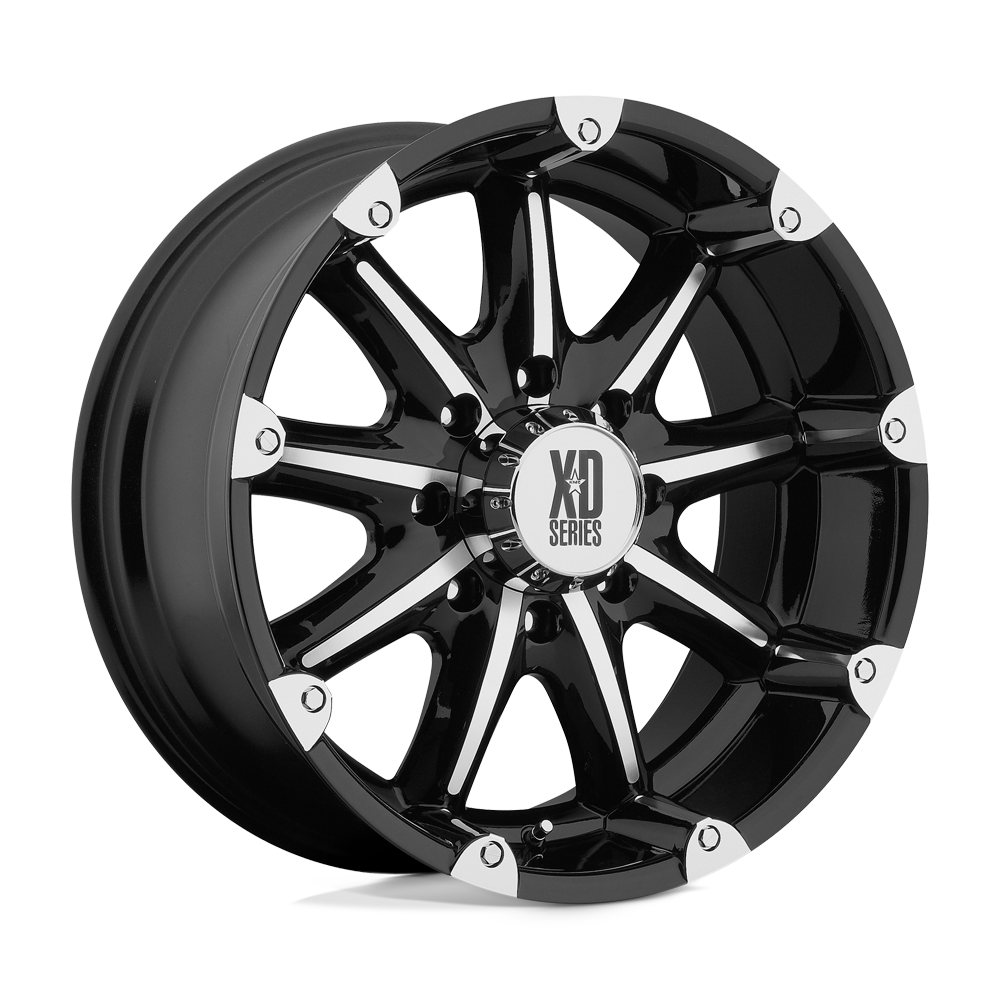 XD XD779 BADLANDS GLOSS BLACK MACHINED - 6X135