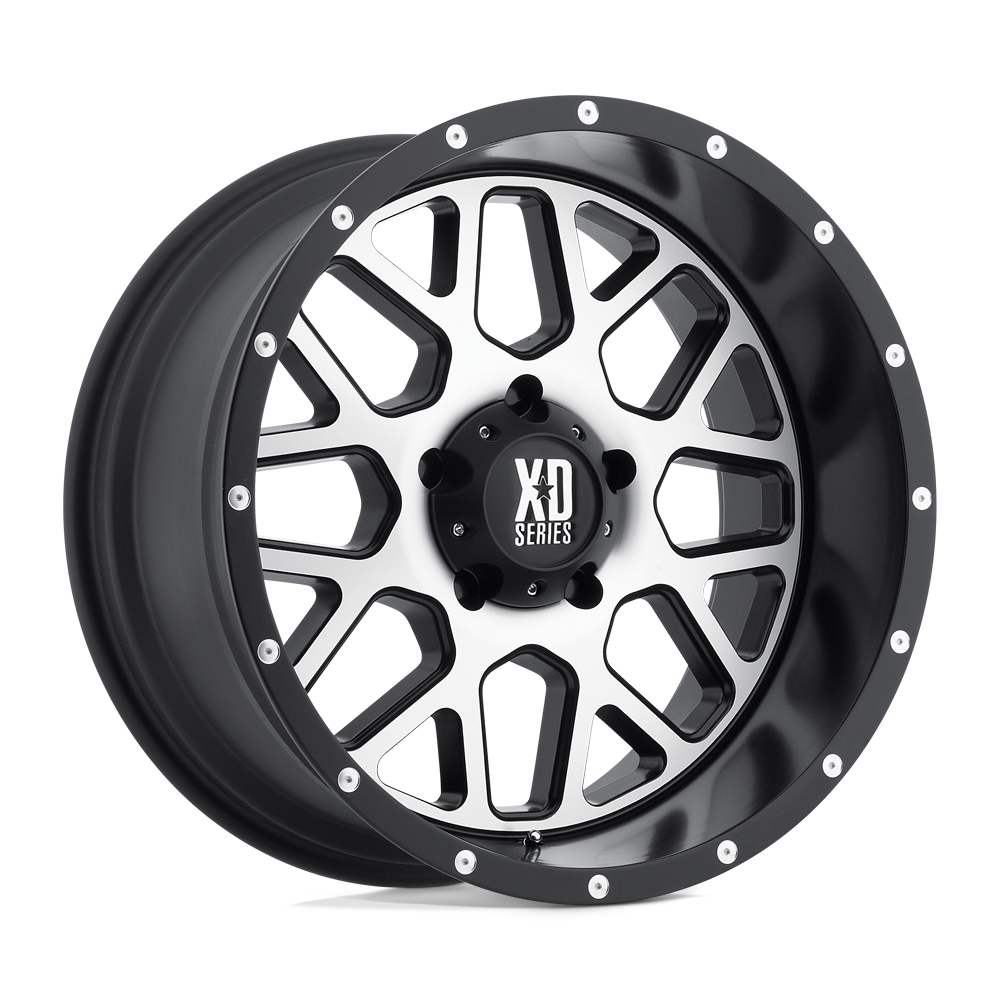 XD XD820 GRENADE SATIN BLACK MACHINED FACE - 6X5.5