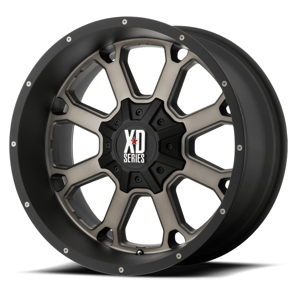 XD XD825 BUCK 25 MATTE BLACK DARK TINT - 5X5.0/5.5