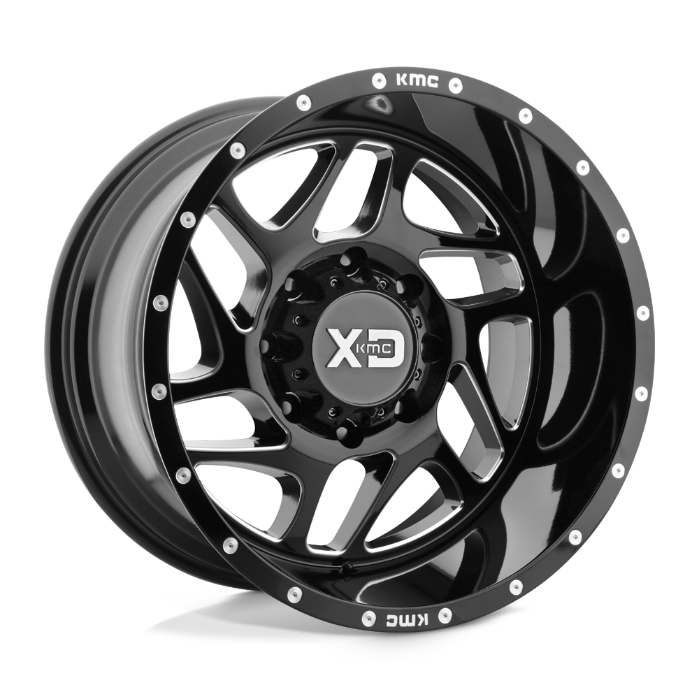 XD XD836 FURY GLOSS BLACK MILLED - 6X4.5