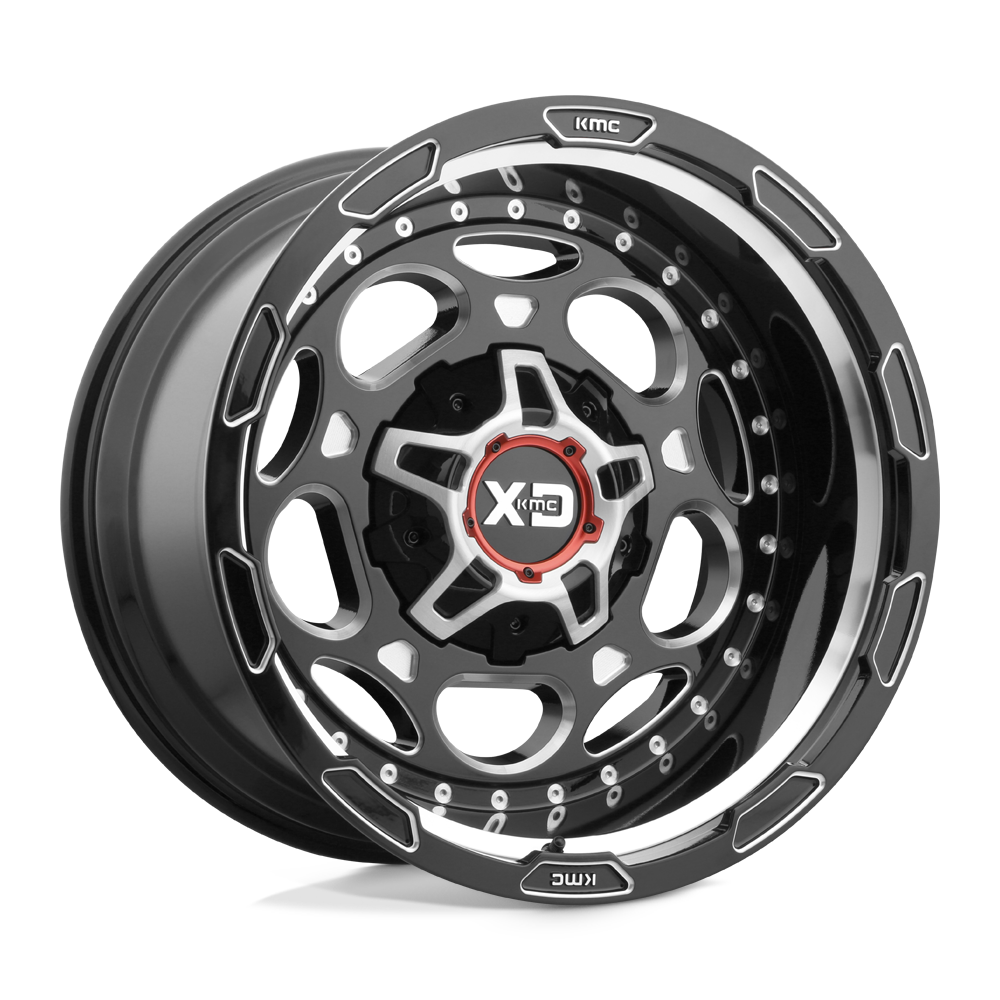XD XD837 DEMODOG GLOSS BLACK MILLED - 6X135/5.5