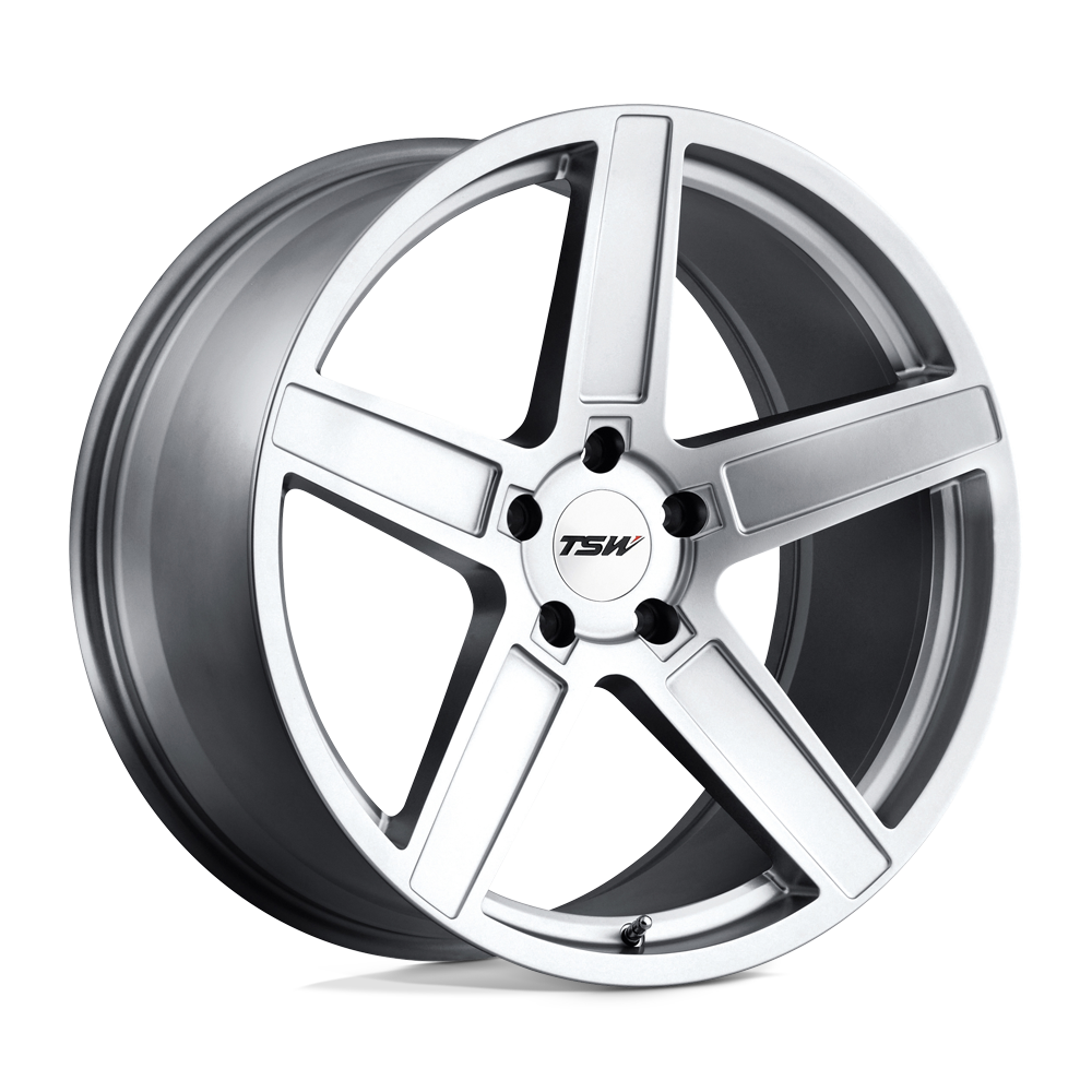 TSW TWASC ASCENT MATTE TITANIUM SILVER - 5X120