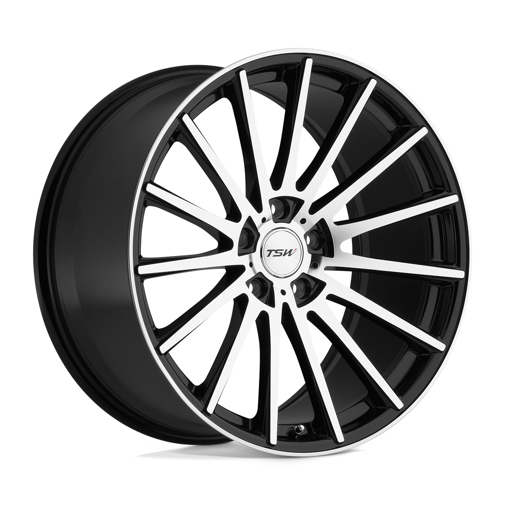TSW TWCHC CHICANE GLOSS BLACK W/ MIRROR FACE - 5X120
