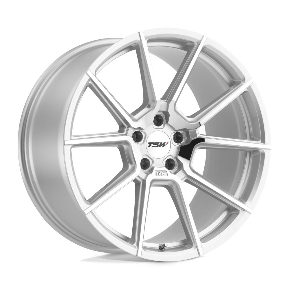 TSW TWCRN CHRONO SILVER W/ MIRROR CUT FACE - 5X112
