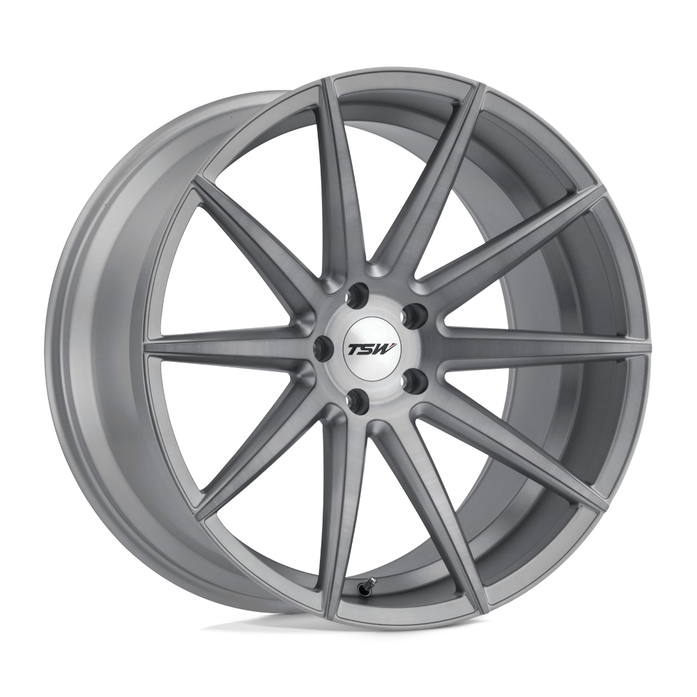 TSW TWCLP CLYPSE TITANIUM W/ MATTE BRUSHED FACE - 5X4.5