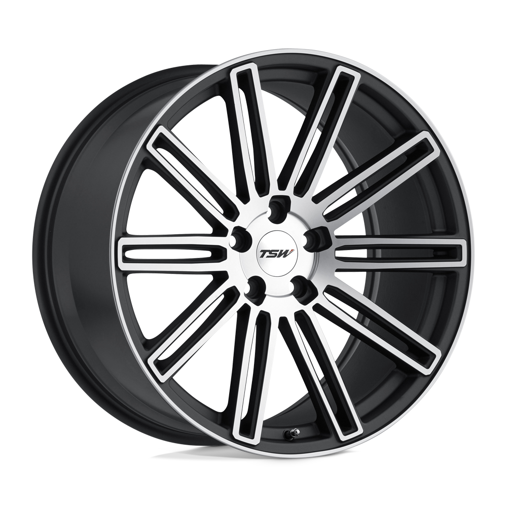 TSW TWCRW CROWTHORNE MATTE GUNMETAL W/ MATTE MACHINE FACE - 5X4.5