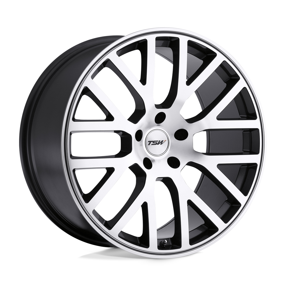 TSW TWDON DONINGTON GUNMETAL MIRROR CUT FACE - 5X120