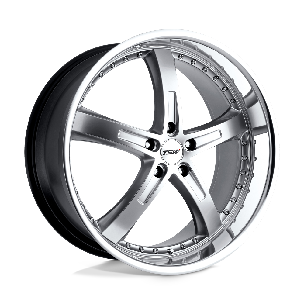 TSW TWJAR JARAMA HYPER SILVER W/ MIRROR CUT LIP - 5X4.5